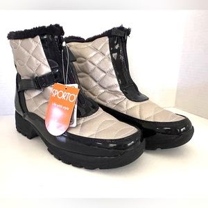 Sporto Champagne Ankle Winter Boots Size 8M Brand New in Box